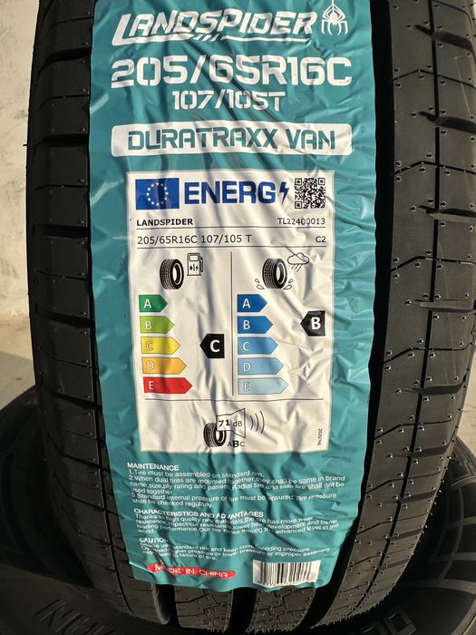 Нови летни бусови гуми LANDSPIDER 205/65R16C 107/105T 2056516C
