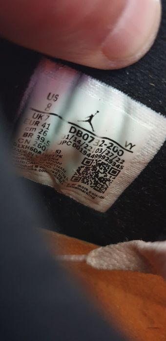 Nike Air Jordan 4 Retro / 41/26 см. UK 7 US 8 ОРИГИНАЛ! Мъжки Кецове