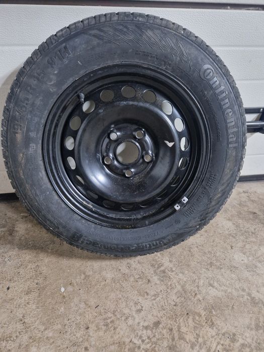 Roata rezerva 5×112 pt gama Vw Golf, Touran 195,65,15
