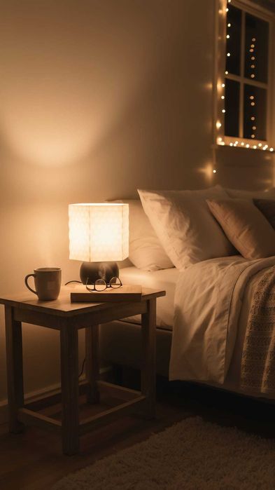 Lampa cu model hexag