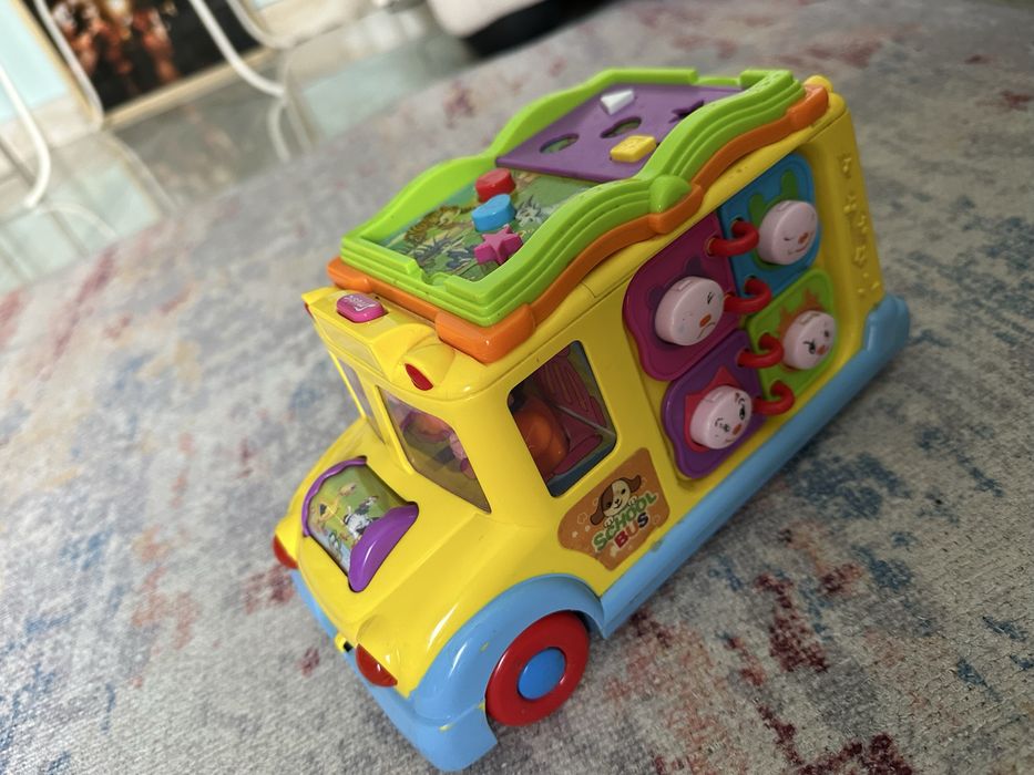 Autobuz jucarie interactiv