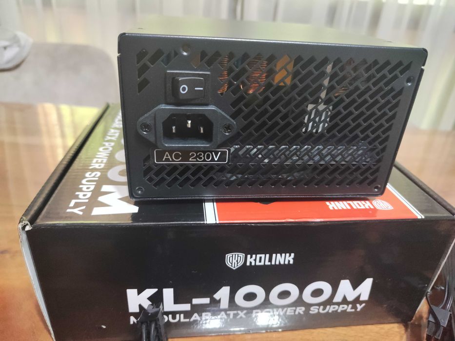 Продавам работещо захранване KOLINK KL-1000M - 1000W - 80 PLUS BRONZE