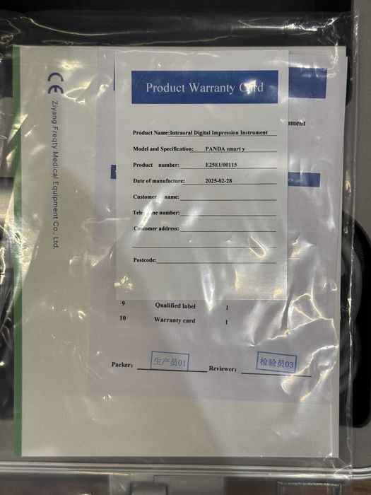 Panda Smart Интраорален 3D Скенер Нов Гаранция