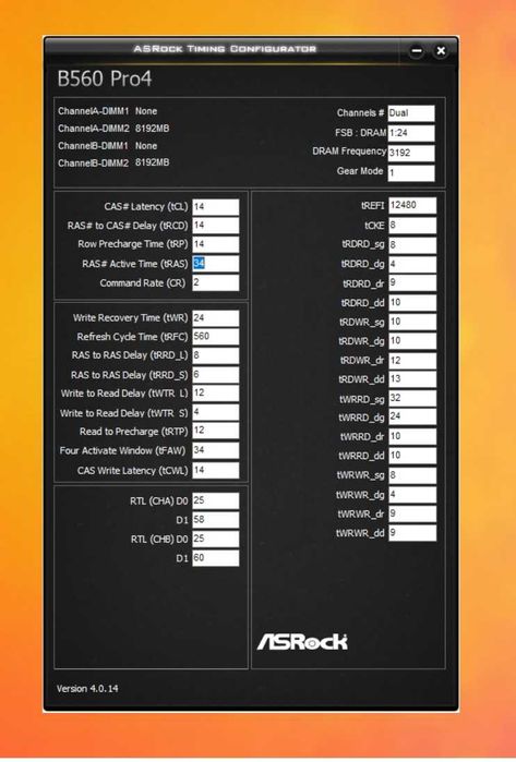 Рам памет 16gb DDR 4 (2x8) G.skill Trident Z F4 3200C14D16GTZR