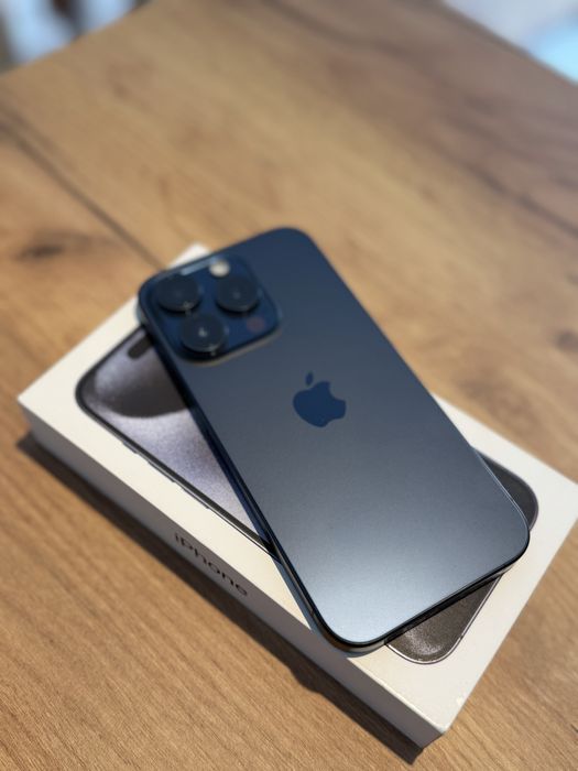 iPhone 15 Pro 128Gb Blue/Baterie100%/Garantie 12 LUNI @atsgsm.ro