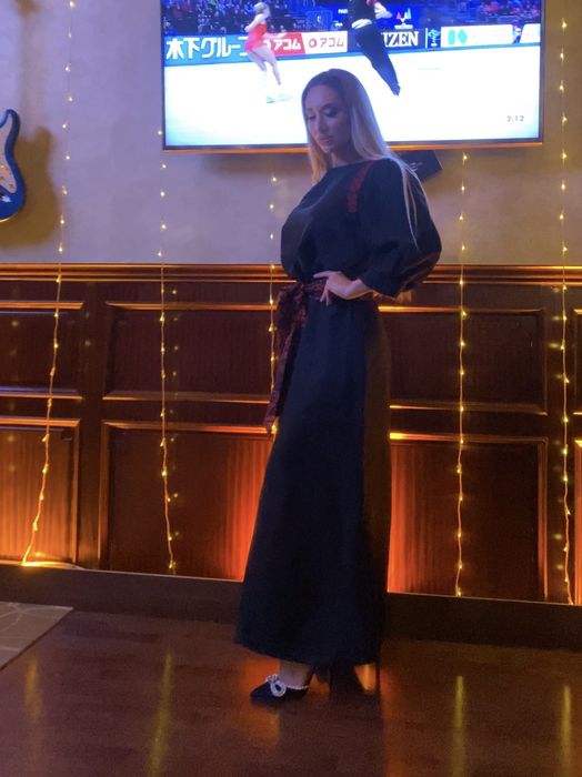 Платье женское вечернее длинное