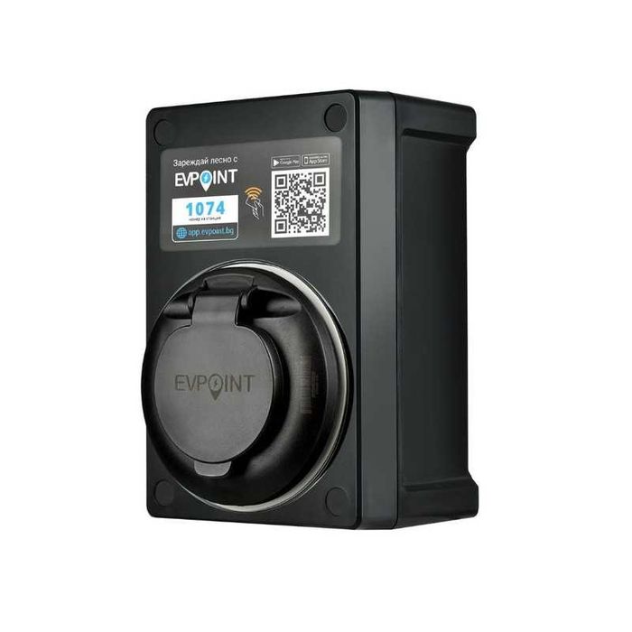 Зарядна станция EVPoint EV7 | контакт Тип 2 | 7.4 kW AC