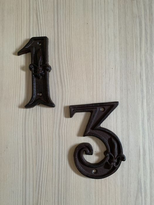 Numere casa volumetrice