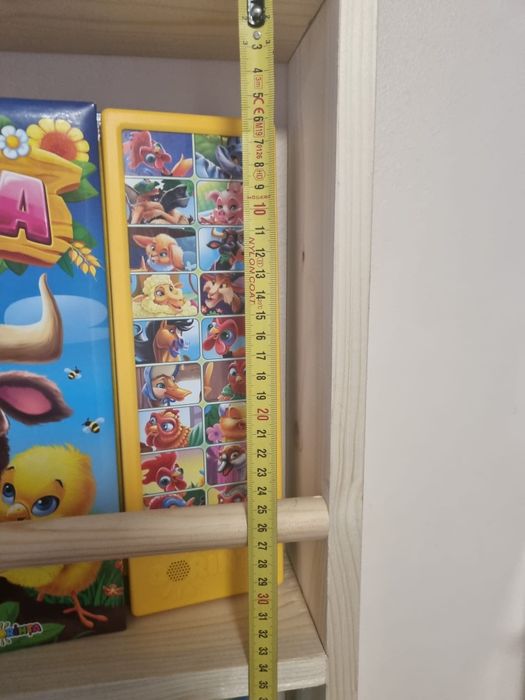 Biblioteca, raf pentru carti Montessori
