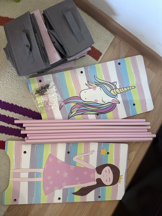 Covor spuma, bucatarie copii, organizator, bariera protectie pat, cal