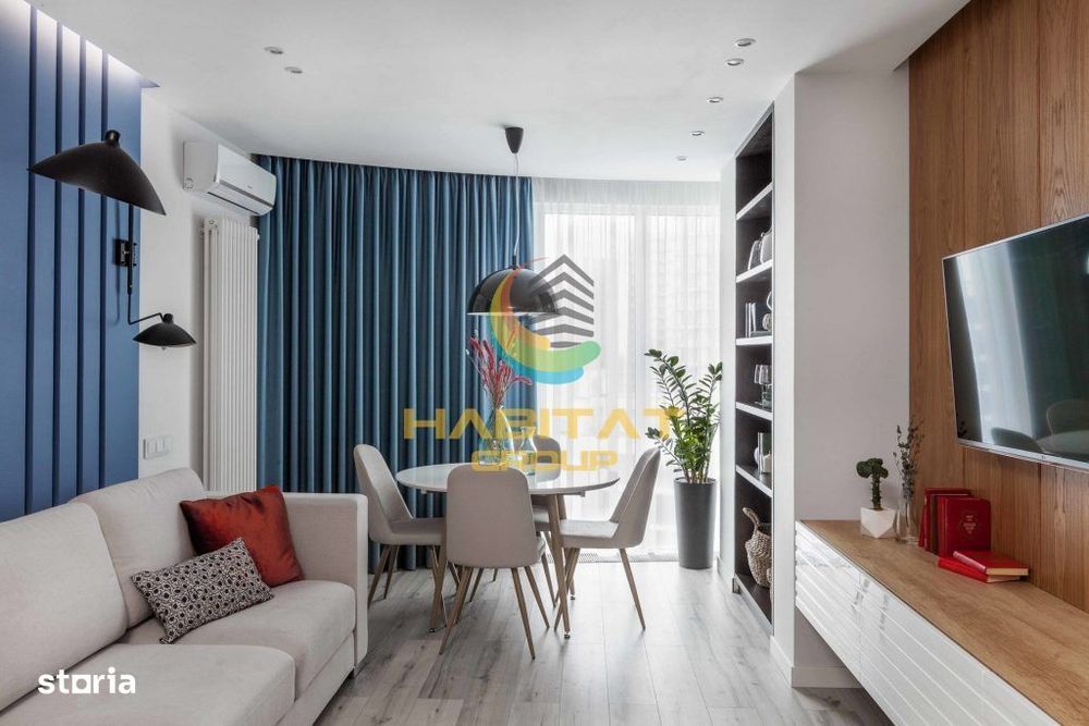 Apartament 3 camere- 72mp- rate la dezvoltator