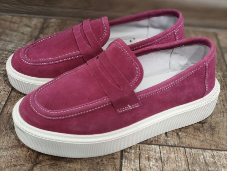 Обувки естествен велур, номер 38