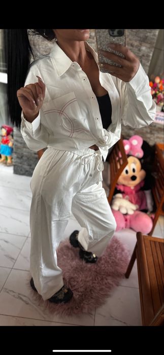 Сатениран дамски сет