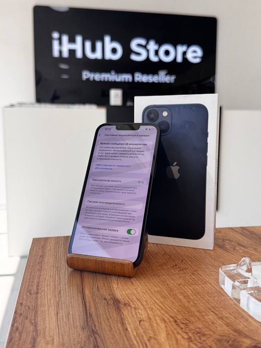 Айфон13•128гб/79%қара