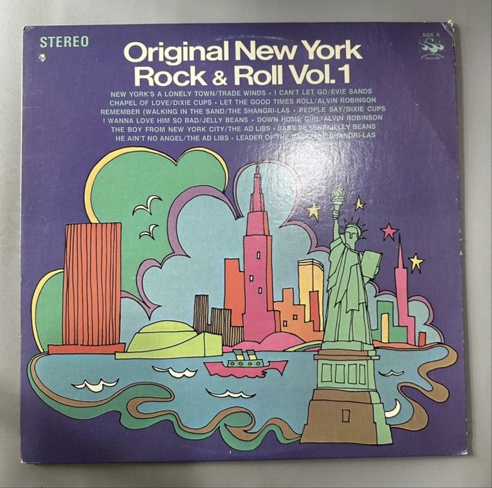 Виниловая пластинка Original New York Rock & Roll Vol. 1 (1970, USA)