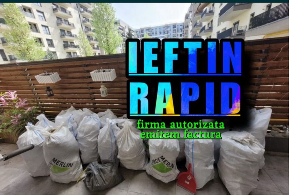 Transport Moloz Gunoi nisip piatra Decopertam gresie demolari