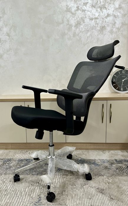 Офисное Сетчатое Кресло HB Black