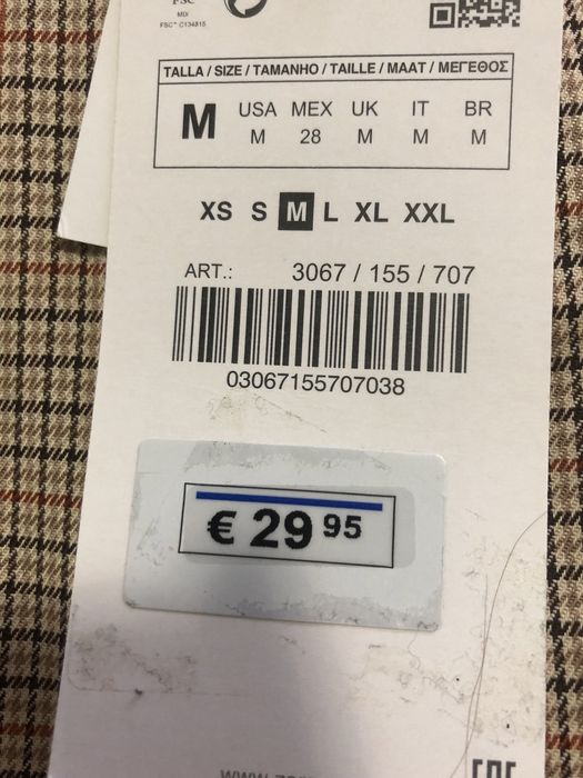 Pantalon Zara, nou, cu eticheta