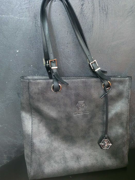 Дамска кожена чанта "SILVER & POLO"