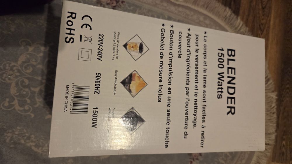 Blender 2in 1 este ideal pt sucuri ,supe