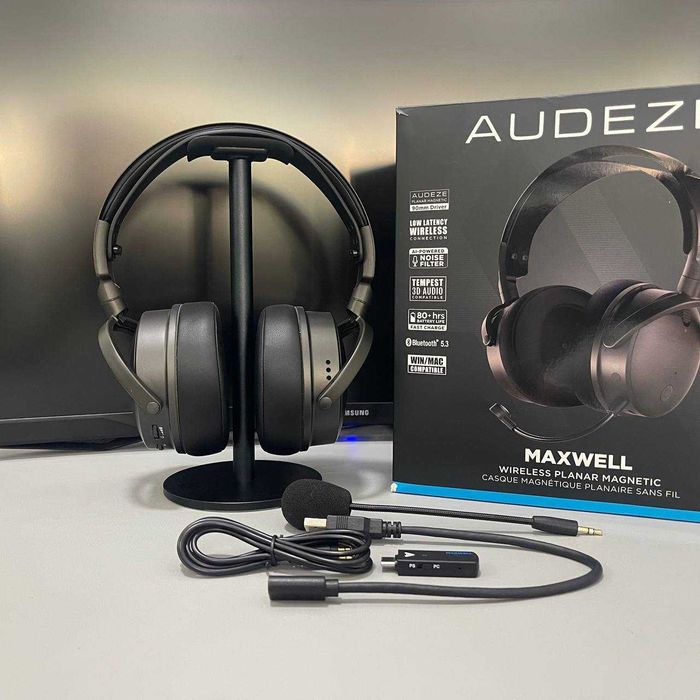 Игровая / Аудиофильская беспроводная гарнитура Audeze Maxwell PS Ver