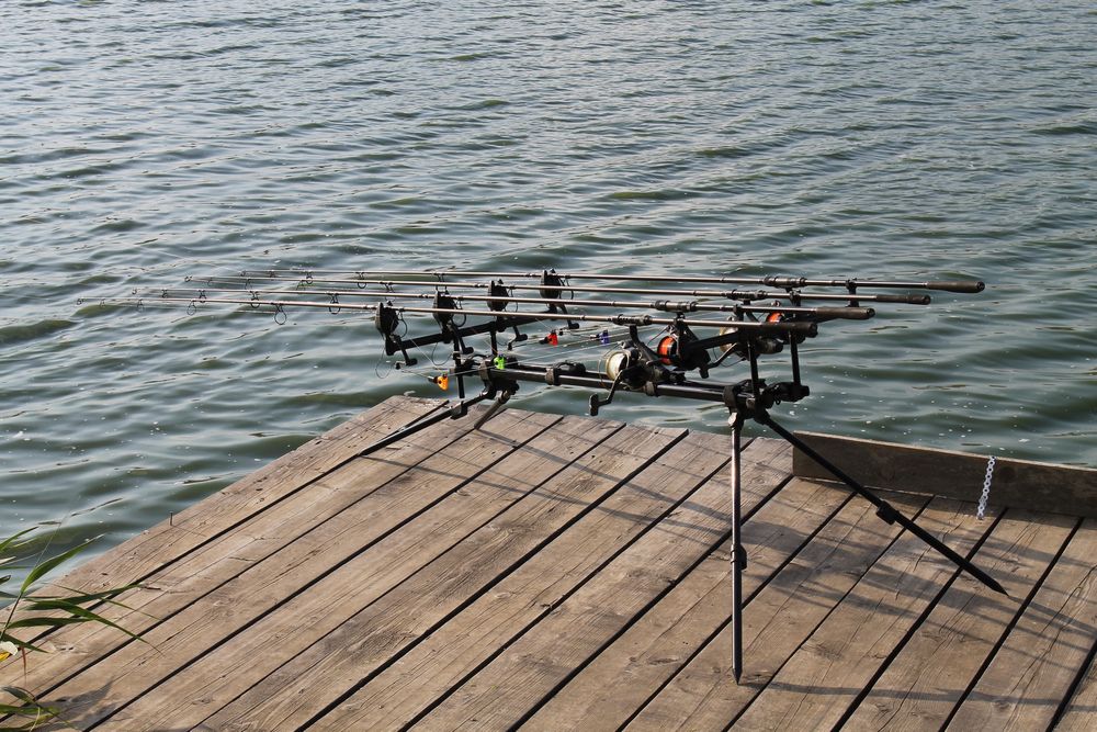 Vand Rod Pod Fox Ranger MK2 + buzz bari extended