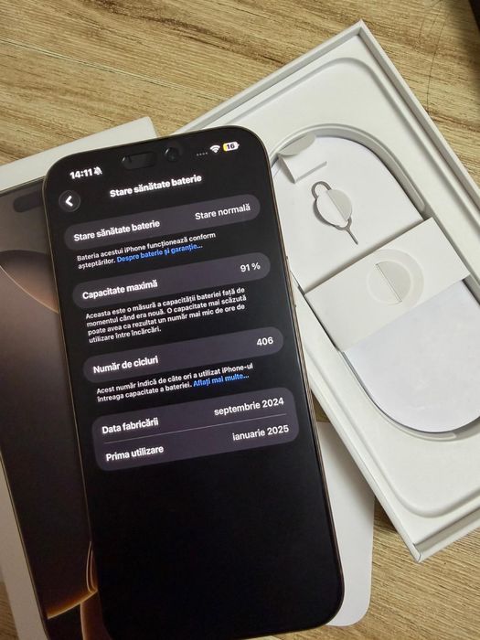 iPhone 16 PRO MAX 	Garantie