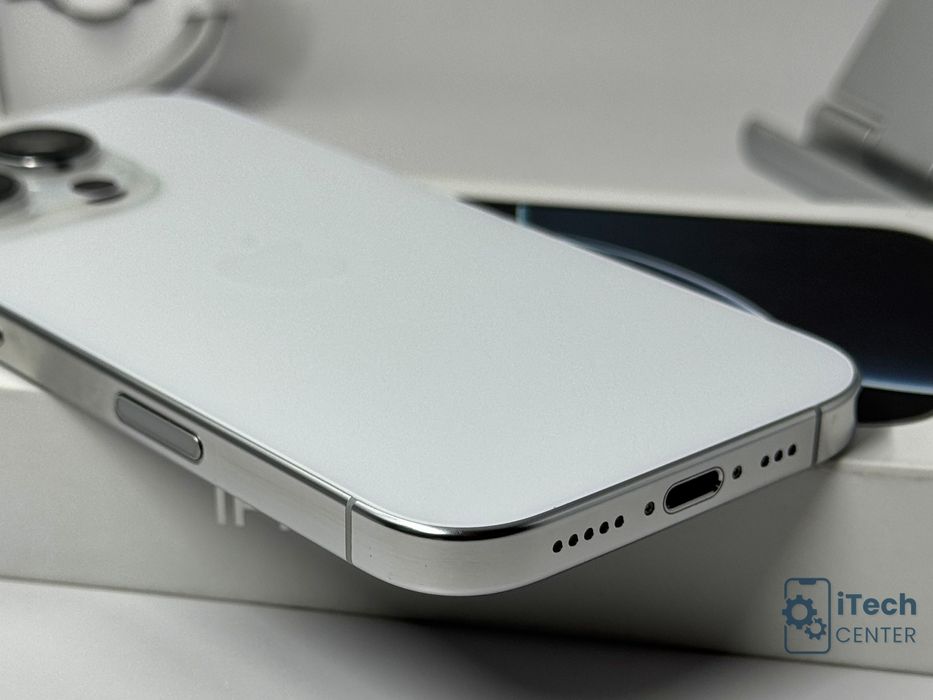 iPhone 16 Pro, 128GB, White, 90% батерия, КАТО НОВ, 1г. ГАРАНЦИЯ!