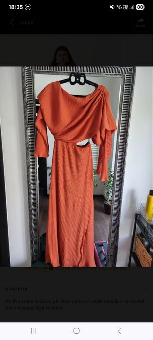 Rochie Asos nouă model deosebit lunga