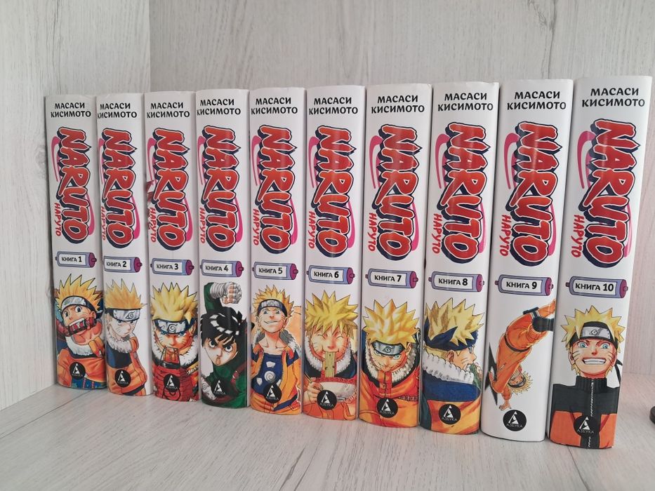Продам книги о Наруто и фигурки