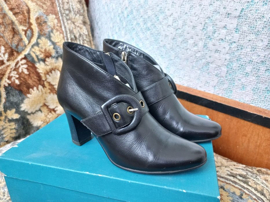 Ботильоны, 35 р-р, отличное, кожа