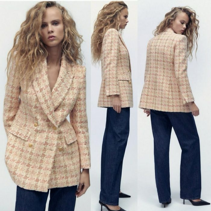 Zara сако в розово