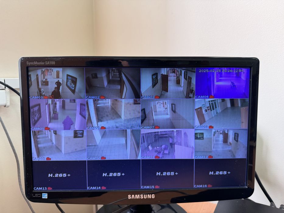 Установка видеонаблюдение и ремонт