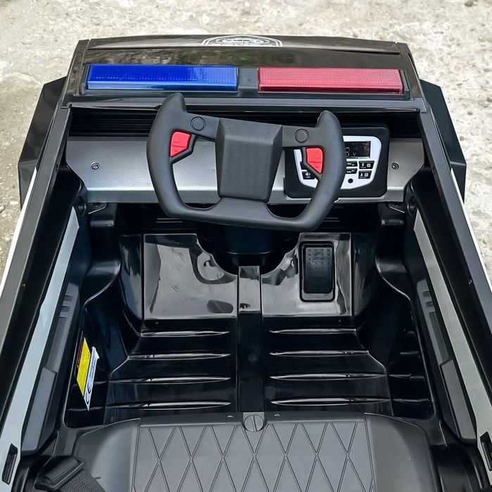 Детска Акумулаторна Кола POLICE BJ2102, 90W, 12V/7Ah, R/C 2.4