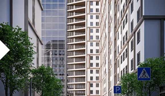 ЖК Maljaan Residence ул.Ш.Руставели 2-комн 18/19 50,7 м² коробка