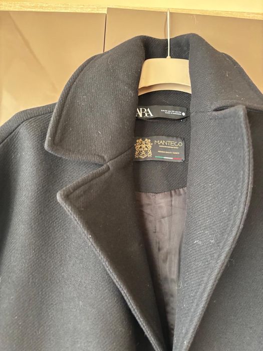 Palton din lana Zara Manteco
