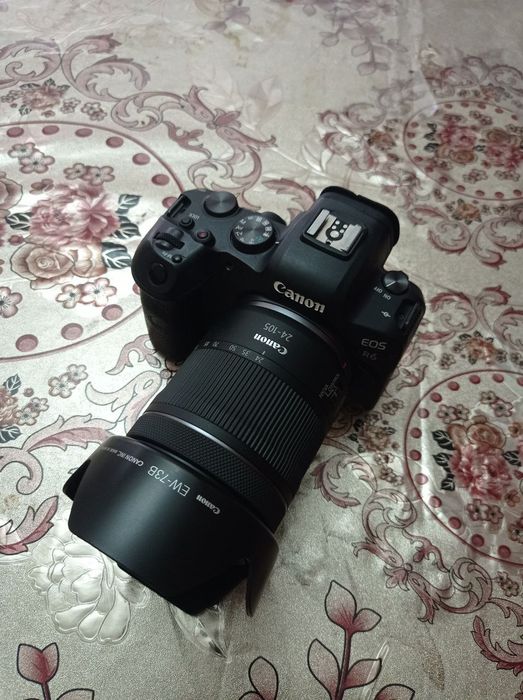 Canon R6 kit xolatda 24-105 Stm abektif