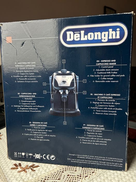 Espressor manual De’Longhi espresso+cappuccino