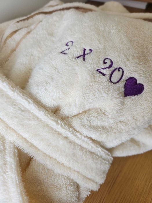 Халат с бродерия по ваш дизайн