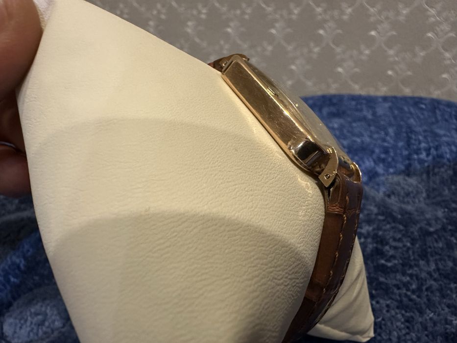 * MакТайм золотые часы с брилиантами 583 пробы со звездой смотрятся кр