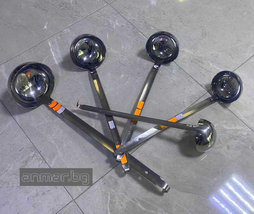 Черпаци професионални, различни размери, стомана хром никел