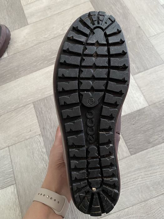 Ботинки зимние Ecco, б/у, бесплатно, 40 размер