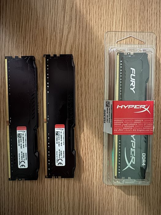 Memorie RAM Kingston HyperX Fury DDR4 12 GB (3x4GB) Noi