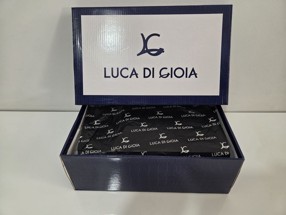 Pantofi de lac negri - Luca di Gioia