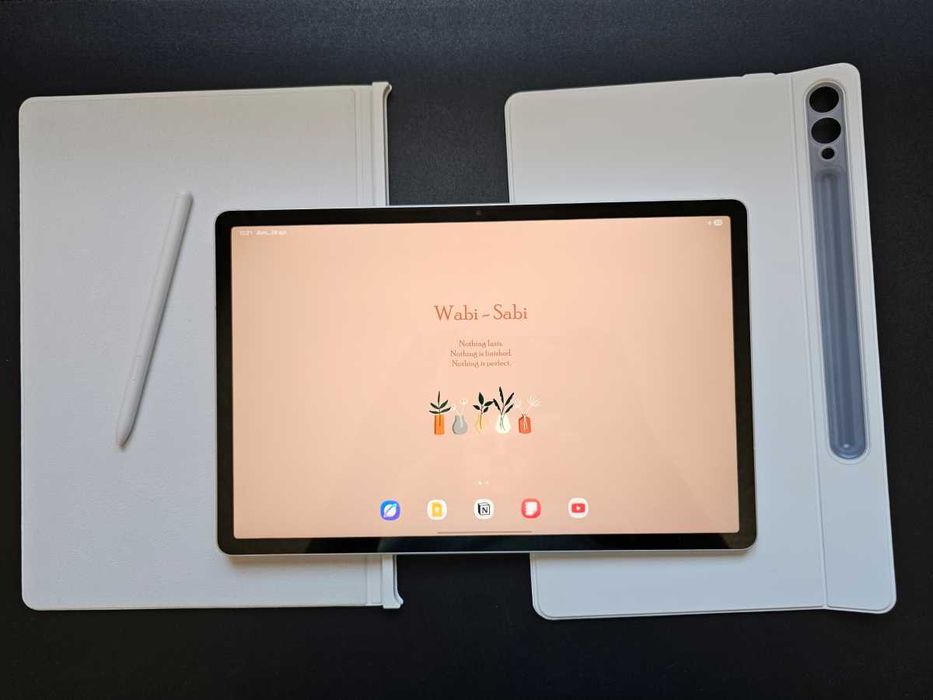Tableta Samsung Galaxy Tab S9 FE+ (S9 FE Plus), 12.4", 12GB RAM, 256GB + Husa Samsung Smart Book Cover, garantie eMAG