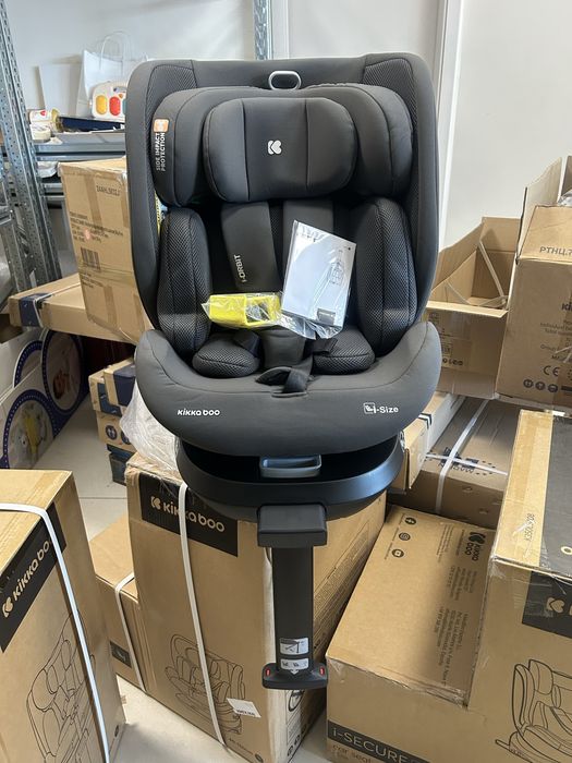 СУПЕР ОФЕРТА!!!  Столчета за кола i-Orbit 2026 i-size 40-150см(0-36кг)   ISOFIX 360” въртене, ОПЦИЯ СЪН