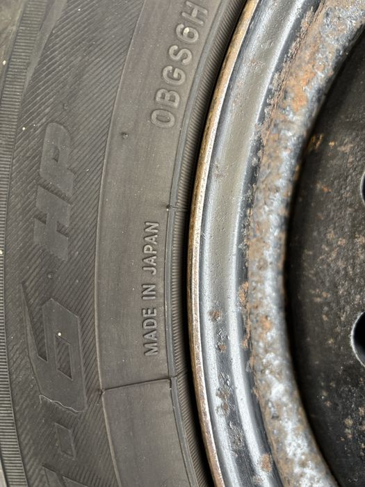 Диски с резиной prius matrix avensis