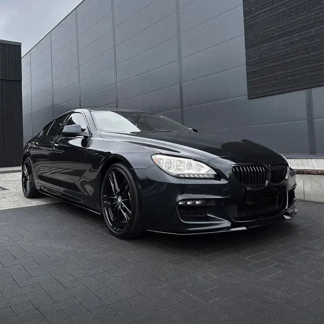 Extensii Praguri Laterale Prelungiri M Performance BMW 6er F06 Gran Coupe, Negru Lucios