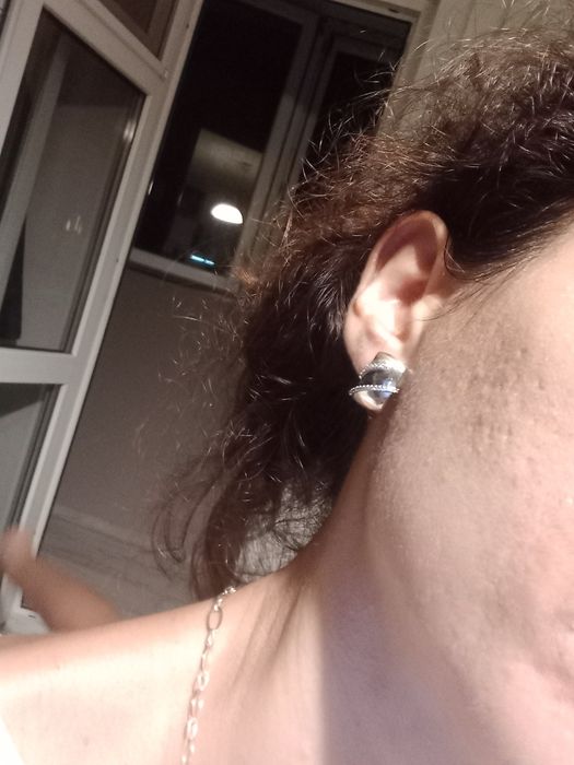 Сребърни обеци дамски