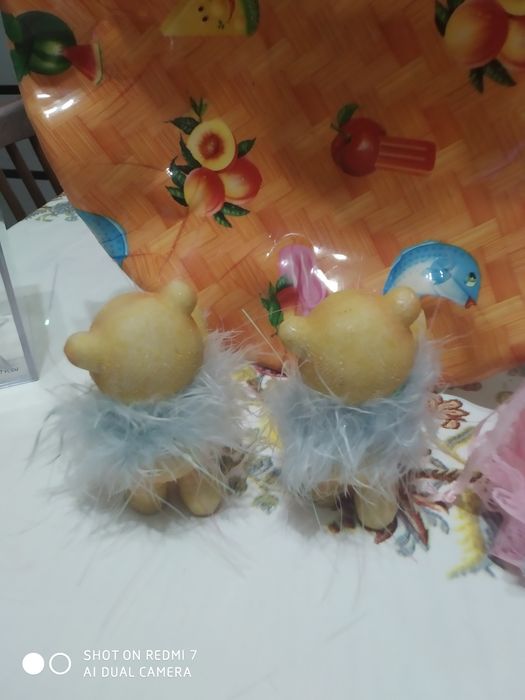 Сувениры мишки керамические